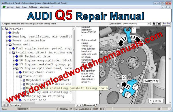 audi q5 repair manual